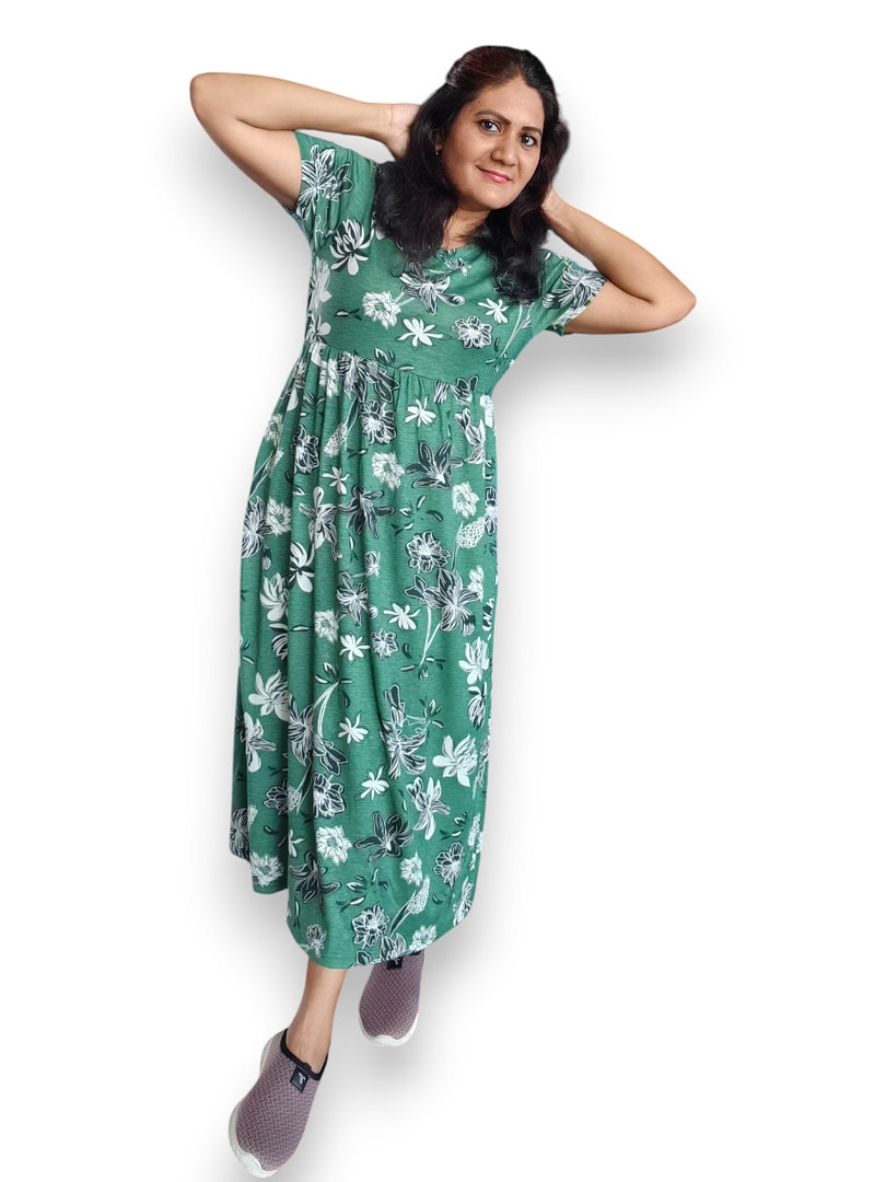 Green Breezy - Maxi - Nightdress