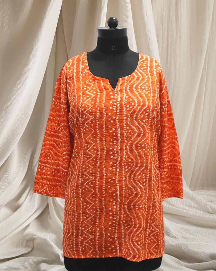 Bahagian Atas Potongan Lurus Orand Rayon
